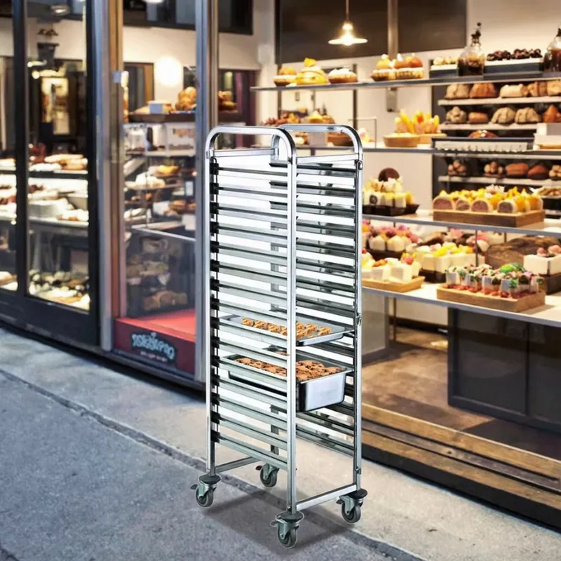 Paslanmaz Çelik Ağır Hizmet Ti - Kitchen Baking Cart incelemesi ve fiyatı