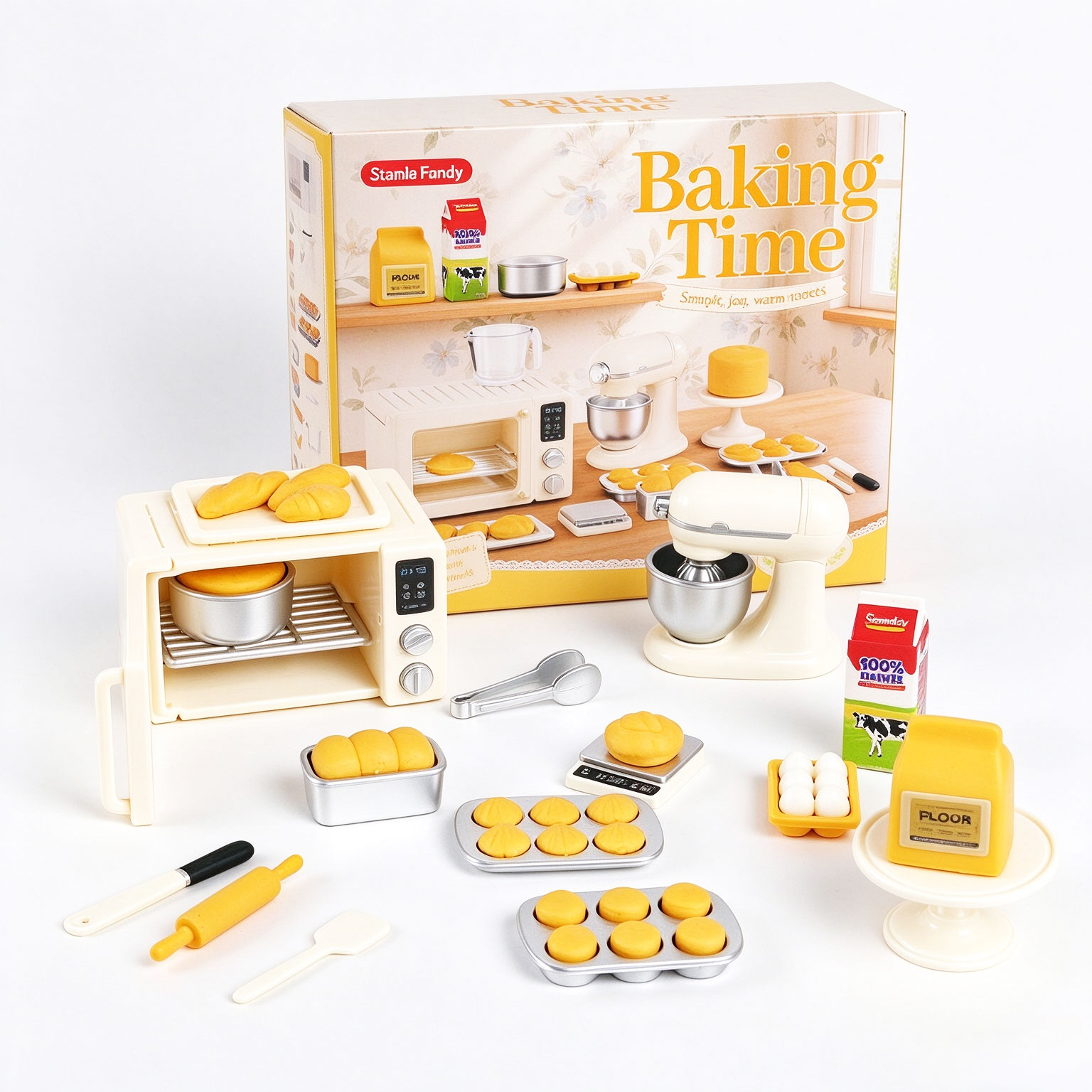 Mini Boyutlu Oyuncak Fırın ve  - Baking Kitchen Set incelemesi ve fiyatı